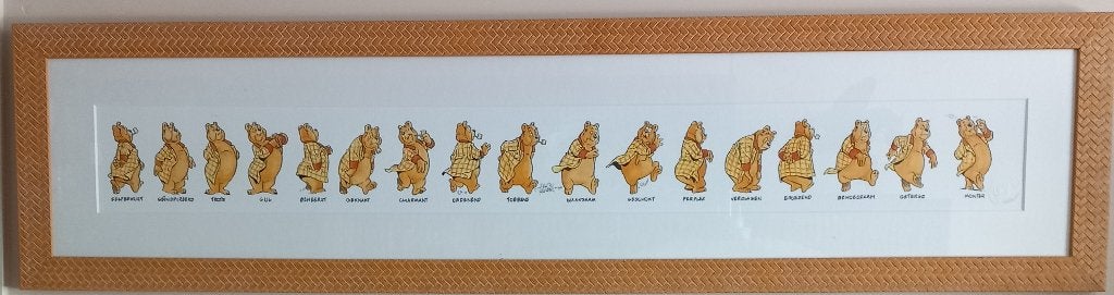 PRENT VAN OLIVIER B. BOMMEL - CERTIFICAAT en GENUMMERD, Europa, Nieuw, Ophalen of Verzenden, Meerdere comics