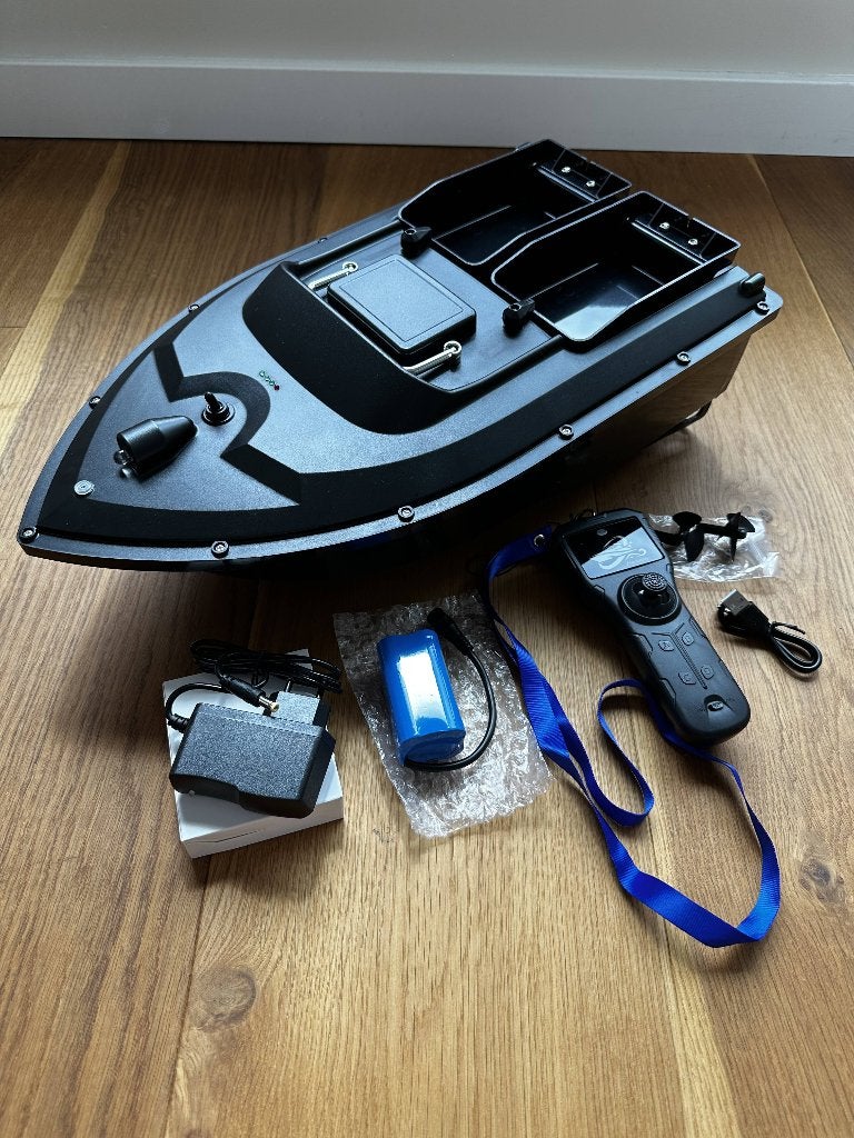 Nieuwe voerboot met 2 voerbakken, Watersport en Boten, Ophalen of Verzenden, Nieuw, Overige typen