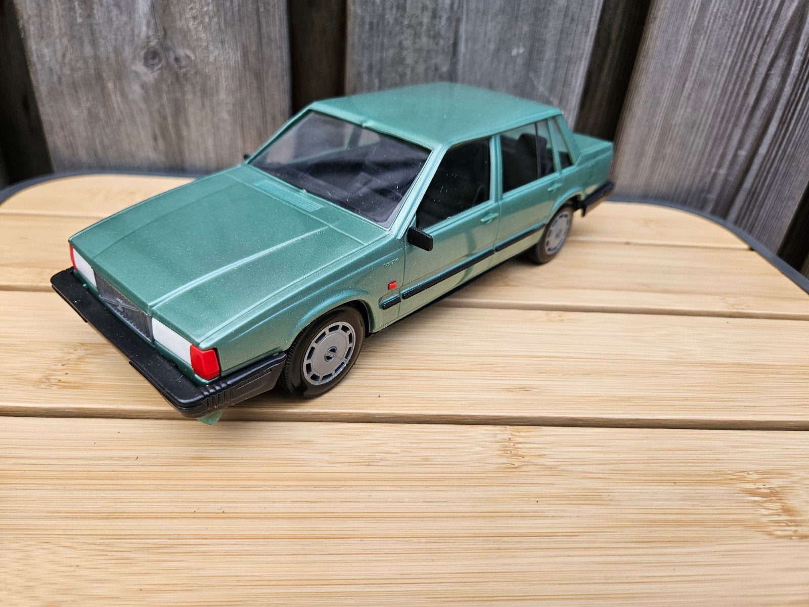 Stahlberg Volvo 760 GLE Groen Metallic (2) - 1:18, Hobby en Vrije tijd, Ophalen of Verzenden, Zo goed als nieuw, Auto, Overige merken