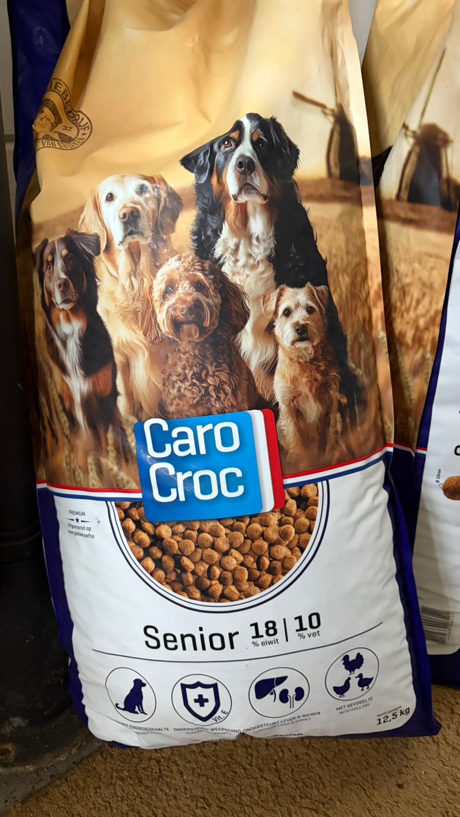 Carocroc Senior, Ophalen, Hond