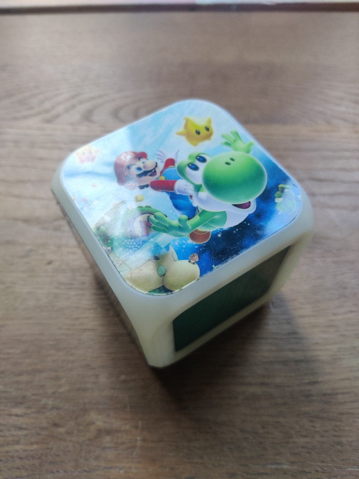 Mario & Yoshi Digitale Wekker met Temperatuurweergave, Ophalen of Verzenden, Gebruikt