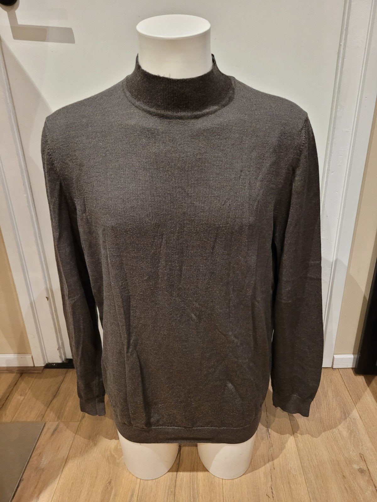 zgan mooie bruine wollen Cavallaro trui maat XL, Kleding | Heren, Bruin, Maat 56/58 (XL), Ophalen of Verzenden, Zo goed als nieuw
