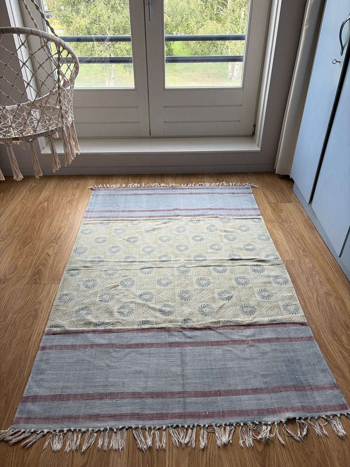Homeland Sissy-Boy Katoenen Vloerkleed 125x180 cm, Huis en Inrichting, Ophalen, Gebruikt, 100 tot 150 cm, Blauw