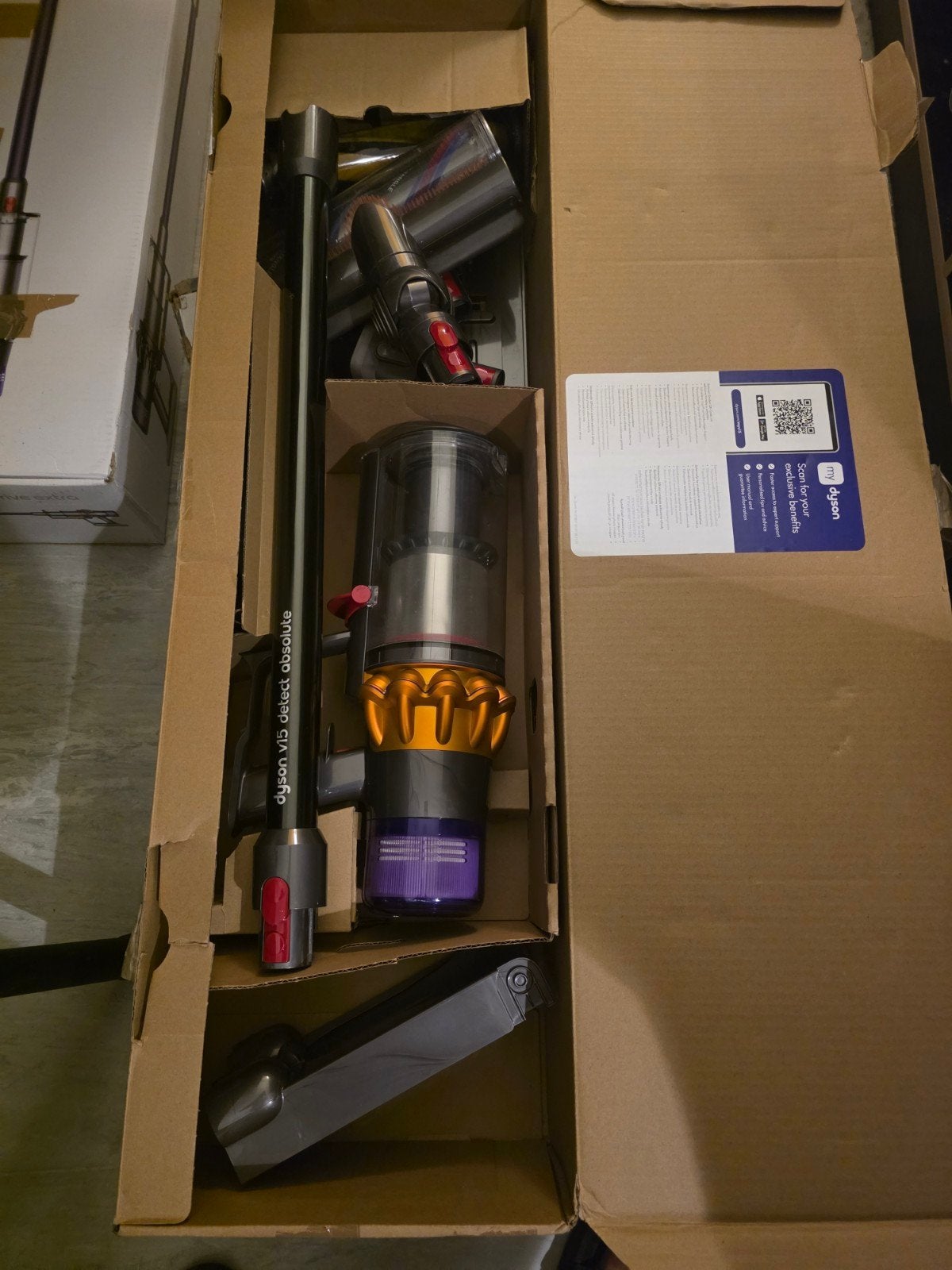 Foto 3 van Dyson V15 Detect Absolute steelstofzuiger