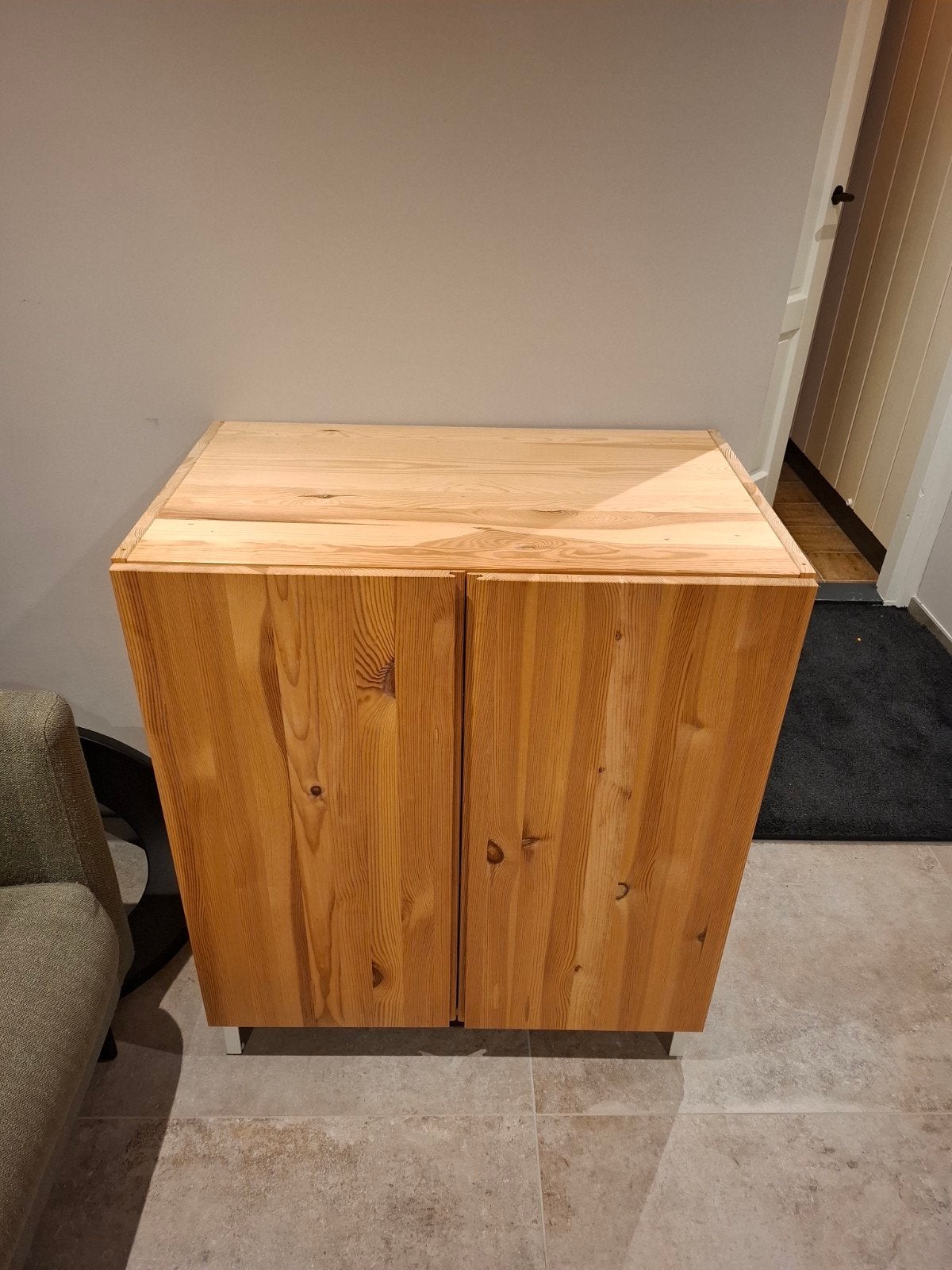 Ivar Ikea kast blank hout, Ophalen, Gebruikt