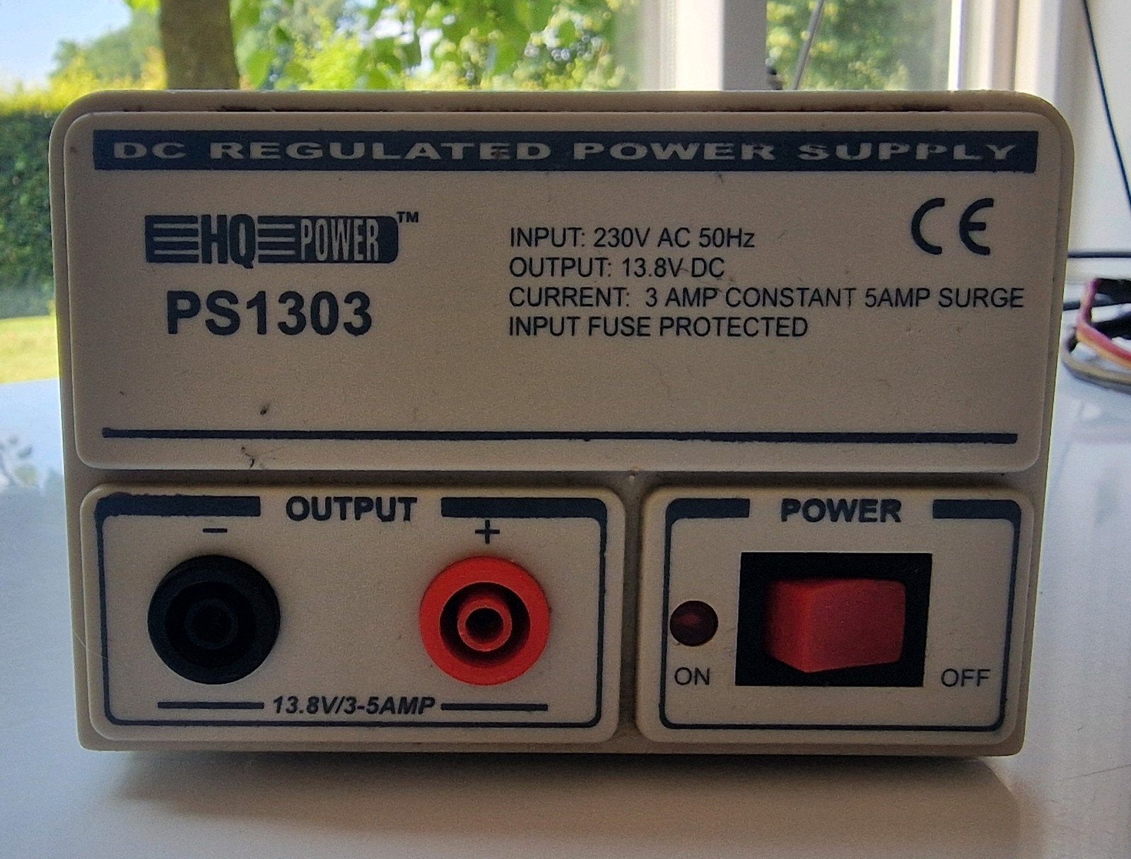 HQ Power PS1303 DC gereguleerde voeding, Ophalen of Verzenden, Gebruikt