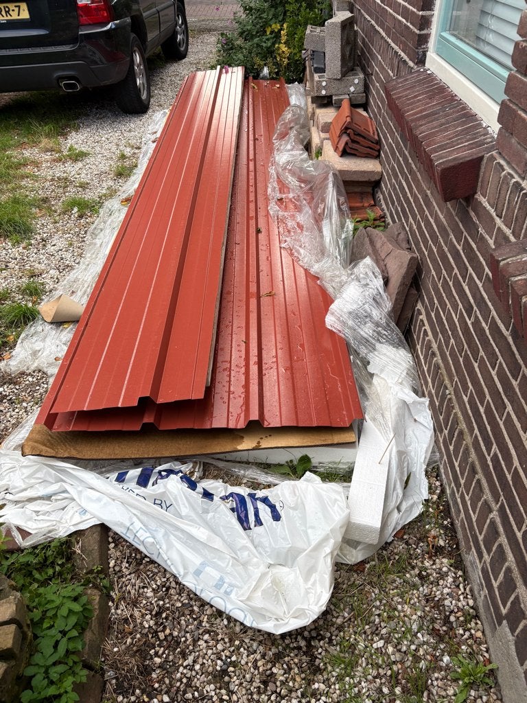 Kingspan trapezium sandwichpaneel dak, KS1000 RW, Doe-het-zelf en Verbouw, Ophalen of Verzenden, Zo goed als nieuw, Overige materialen