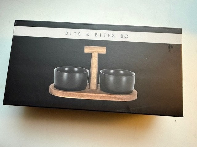 Jens Living Bits & Bites Bo serveerset, Overige typen, Nieuw, Ophalen of Verzenden, Zwart