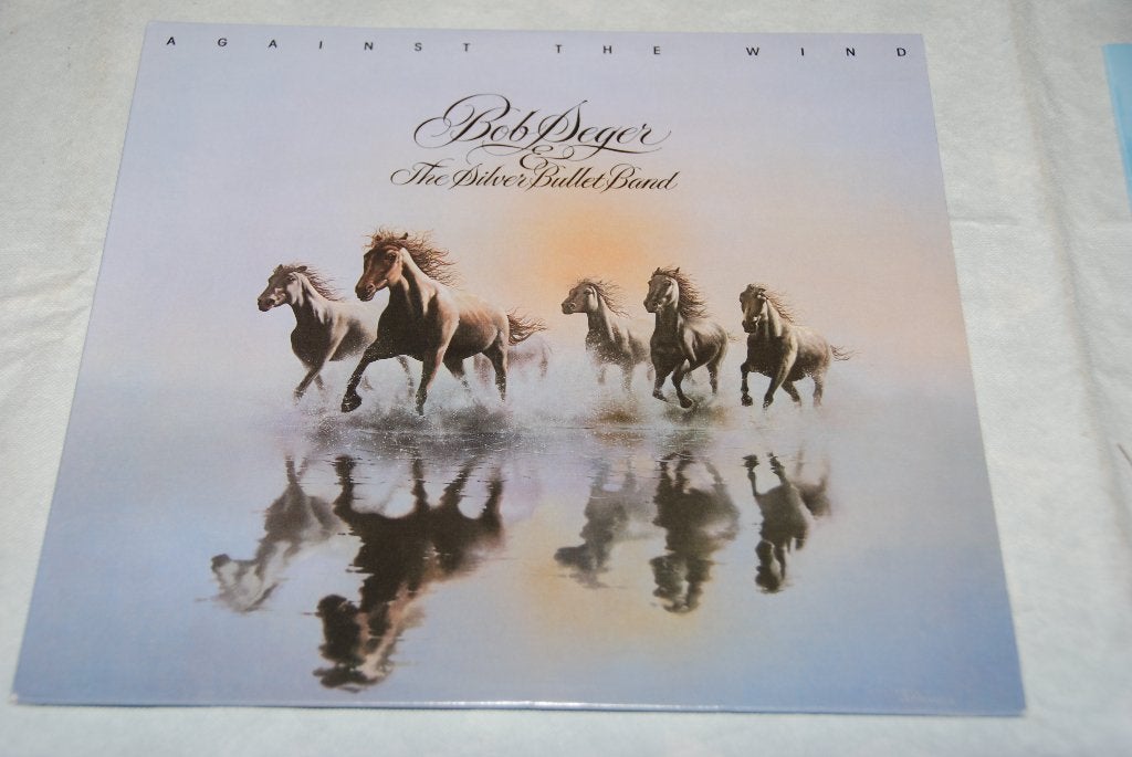 Bob Seger And The Silver Bullet Band – Against The Wind LP, Cd's en Dvd's, Vinyl | Rock, LP, Gebruikt, 12 inch, Poprock