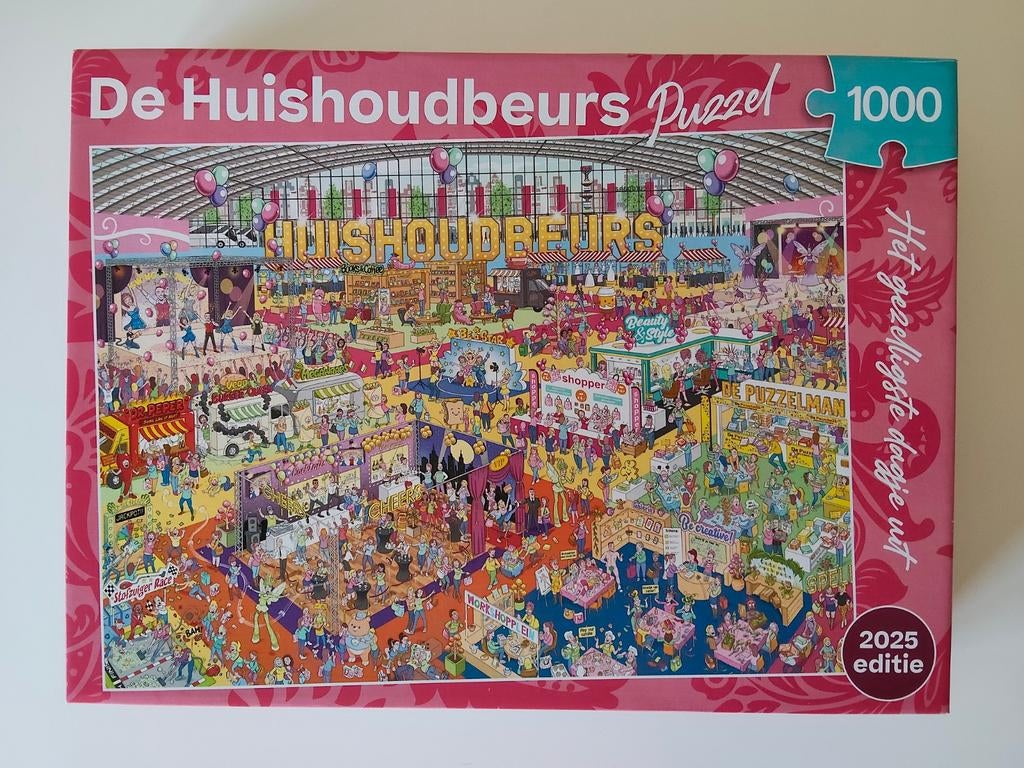 De huishoudbeurs 2025, Ophalen, 500 t/m 1500 stukjes, Zo goed als nieuw