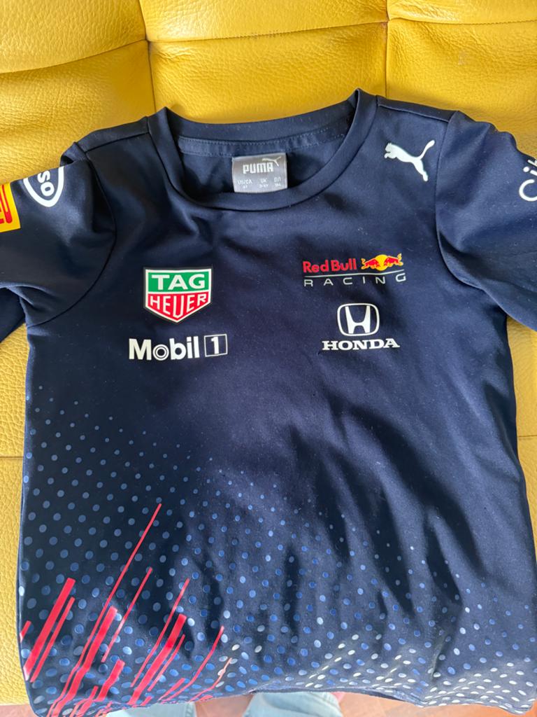 Puma Red Bull Racing F1 shirt - Kindermaat- Max verstappen, Ophalen of Verzenden, Gebruikt, Jongen of Meisje