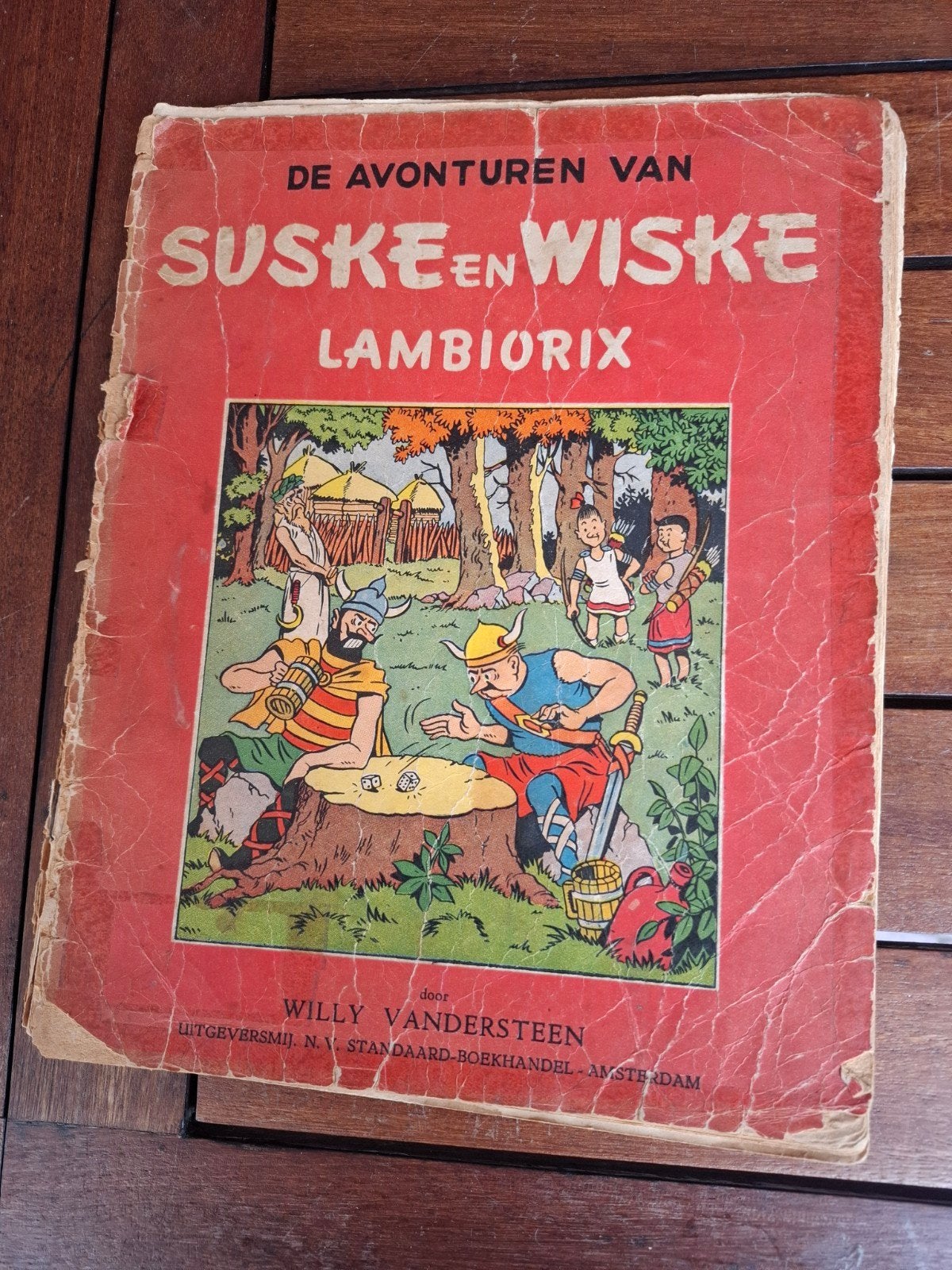 Suske en Wiske 1953 LAMBIORIX, Gelezen, Willy Vandersteen, Eén stripboek, Ophalen of Verzenden