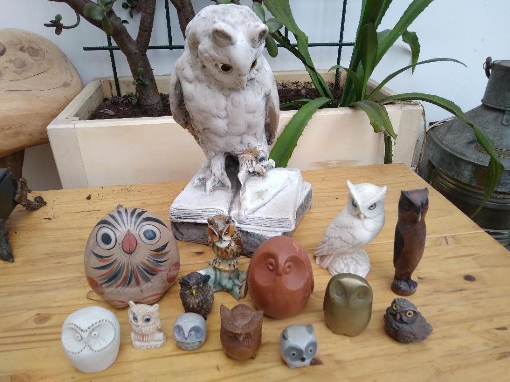uilen verzameling, Ophalen of Verzenden, Zo goed als nieuw, Vogel, Beeldje of Figuurtje