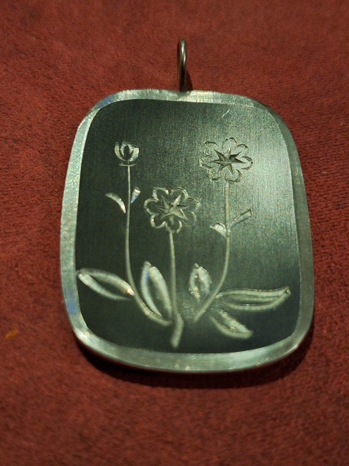 Vintage Tinnen Bloemenhanger Rune Tennesmed Zweden, Ophalen of Verzenden, Zo goed als nieuw, Overige materialen
