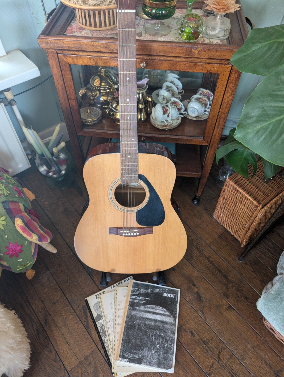 Mooie Yamaha Western gitaar met element, Ophalen, Gebruikt, Western- of Steelstringgitaar, Met (piezo-)element