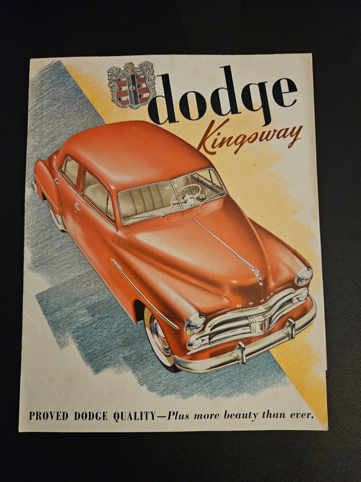 Brochure Dodge Kingsway USA, Ophalen of Verzenden, Zo goed als nieuw, Overige merken