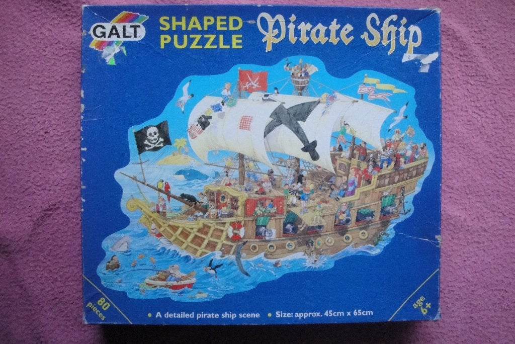 GALL SHAPED KINDERPUZZLE  80 Hele Grote St. 2,50euro., Hobby en Vrije tijd, Ophalen of Verzenden, Minder dan 500 stukjes, Zo goed als nieuw