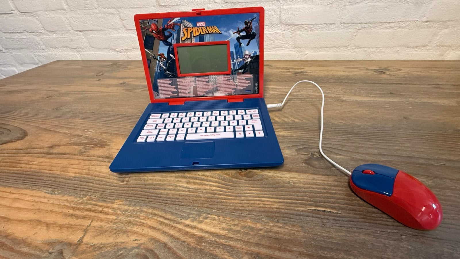 Spiderman kinderlaptop met muis - Lexibook, Ophalen, Gebruikt, Overige typen