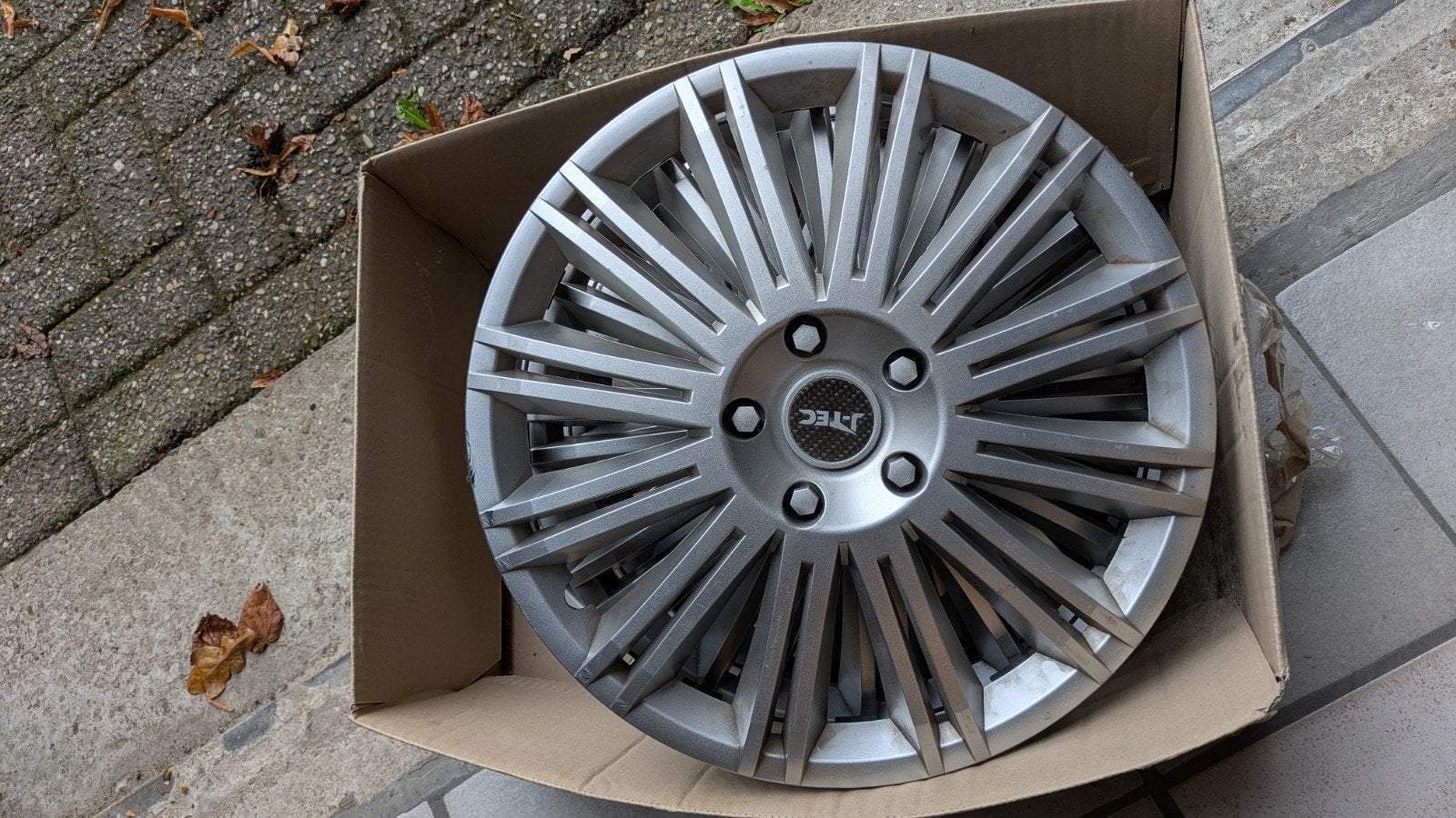 J-TEC wieldoppen 15 inch, Ophalen of Verzenden, Gebruikt