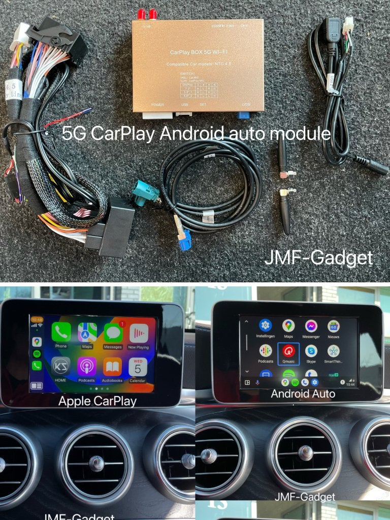 Mercedes W205 C205 S205 X253 GLC GLA GLE 5G CarPlay Android, Ophalen of Verzenden, Nieuw