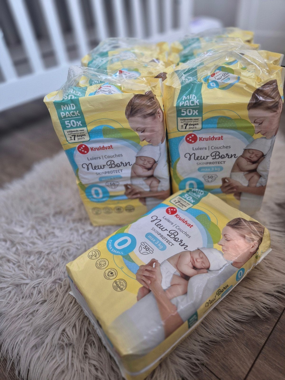 Kruidvat luiers maat 0, Kinderen en Baby's, Overige merken, Overige typen, Nieuw, Ophalen of Verzenden