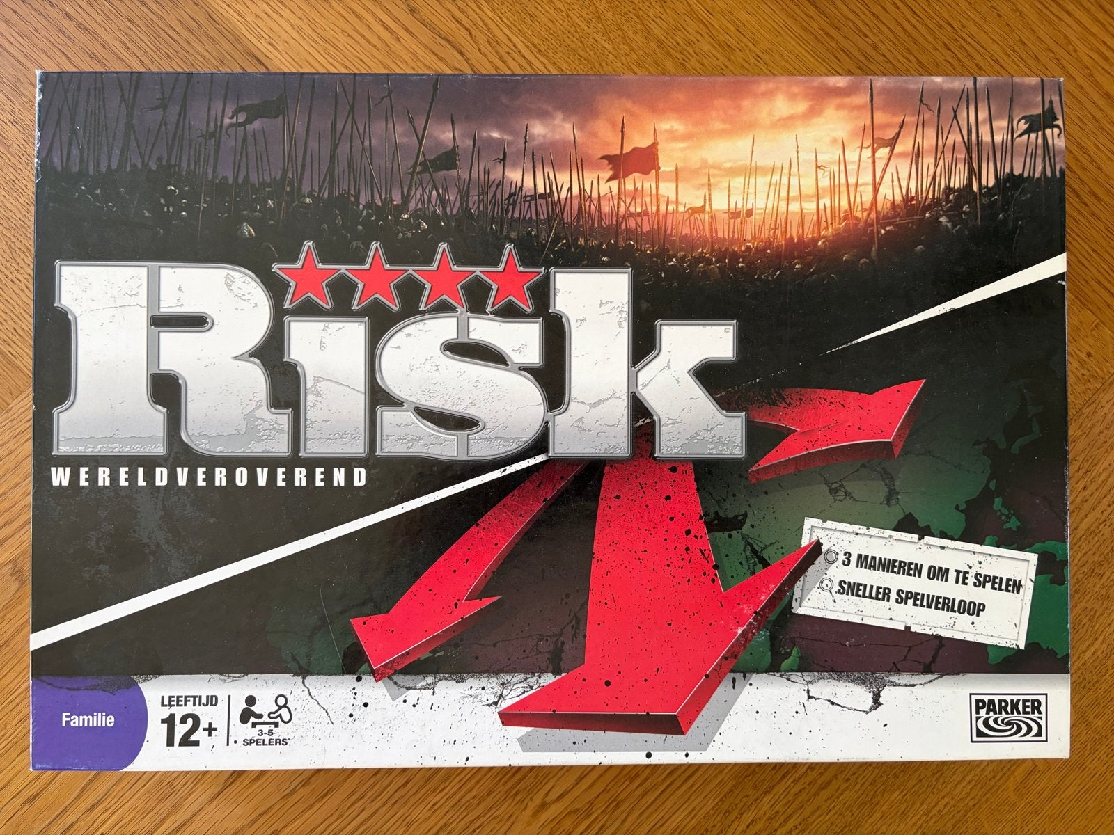 Risk Wereldveroverend Bordspel, Hobby en Vrije tijd, Drie of vier spelers, Ophalen of Verzenden, Zo goed als nieuw