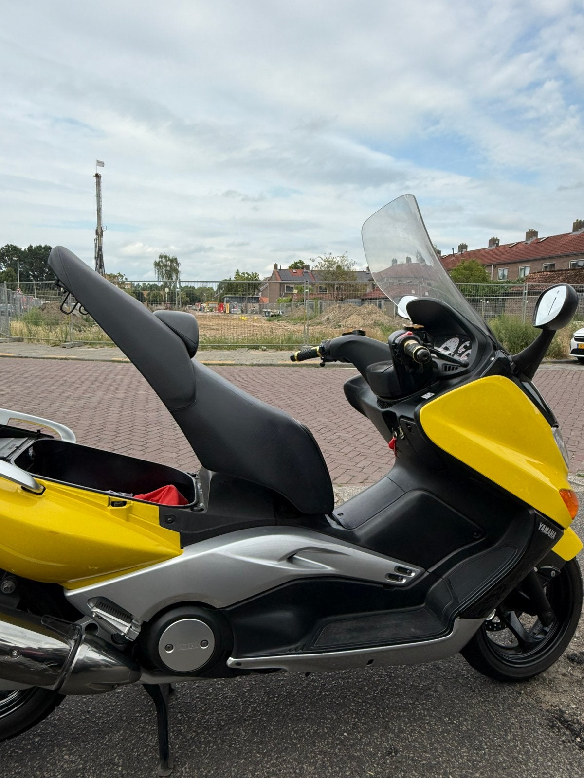 Yamaha tmax 500, Ophalen