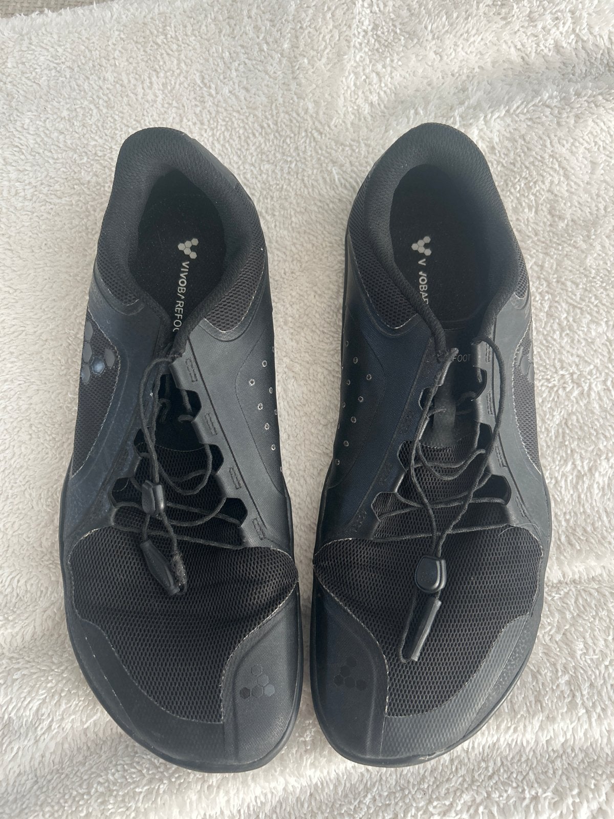 VIVO BAREFOOT Zwarte Barefoot Schoenen Maat 44 ONIX BLACK, Ophalen of Verzenden, Gedragen, Zwart, Sneakers of Gympen