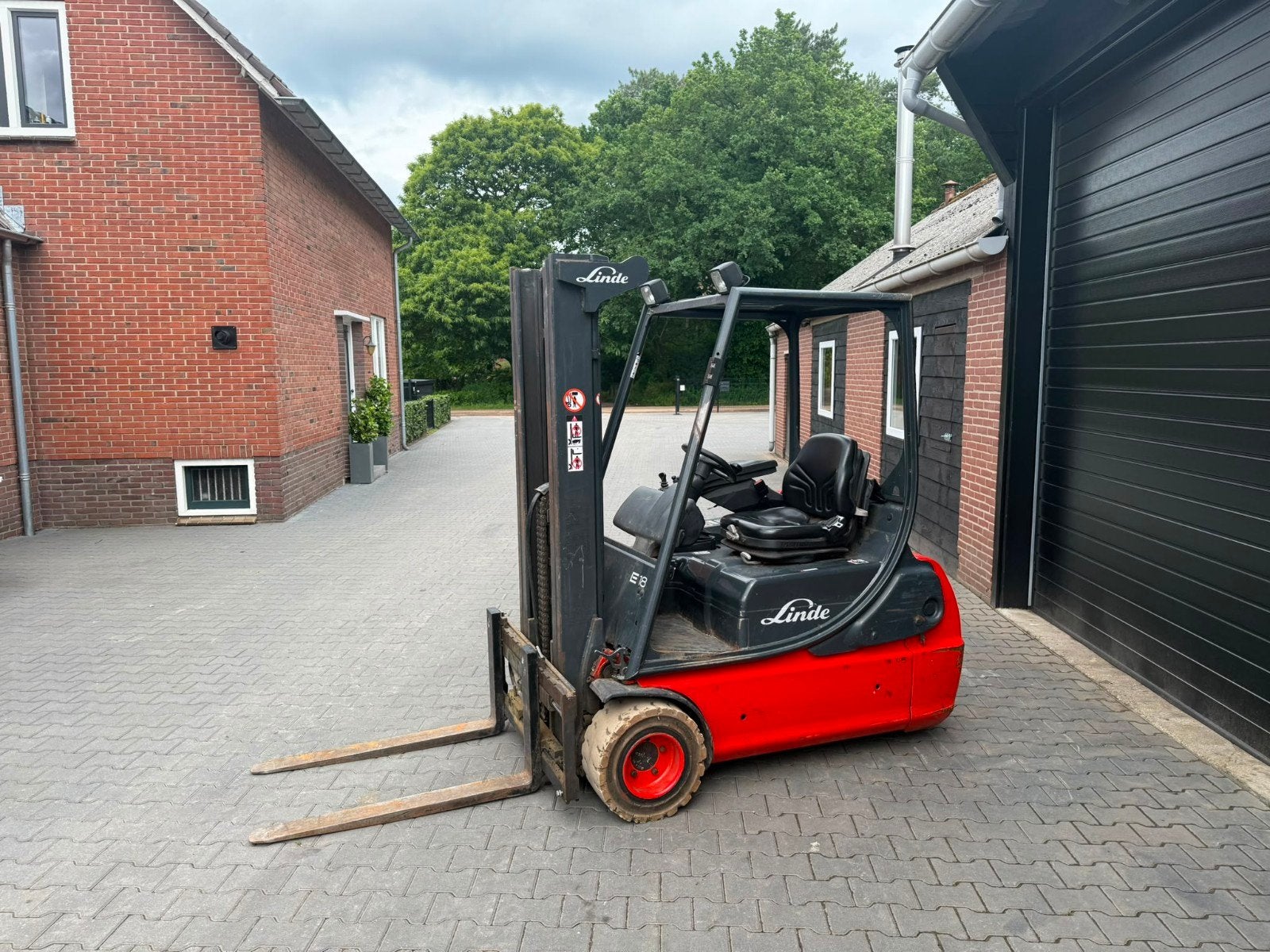 Linde e18 heftruck elektrische triplex sideshift, Ophalen, LINDE, STILL, Heftruck, Elektrisch