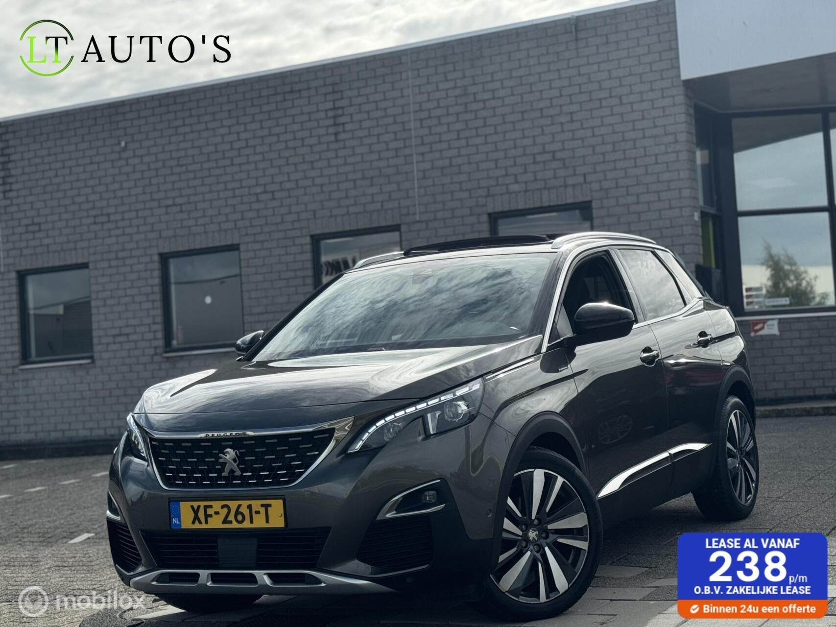 Peugeot 3008 1.6 PureTech GT Line|Automaat Pano Digi Camera, Auto's, Verwarmde buitenspiegels, Euro 6, 4 cilinders, 181 pk