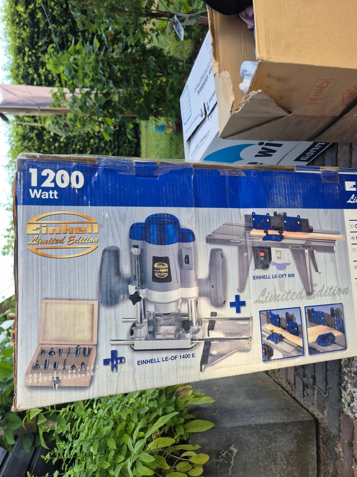 Boven frees. Nieuw!! Limited Edition, 1200 Watt, met werkban, Doe-het-zelf en Verbouw, Gereedschap | Freesmachines, Nieuw, Ophalen of Verzenden