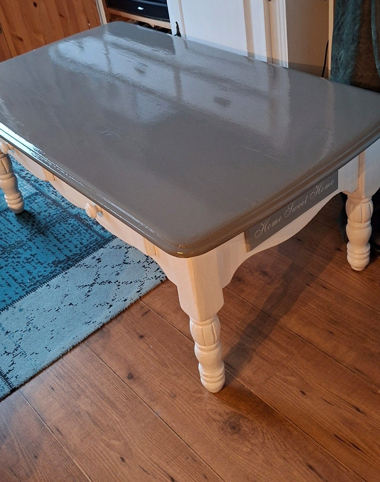 Landelijke salontafel, Huis en Inrichting, Ophalen, 50 – 75, Gebruikt, 100 tot 150 cm
