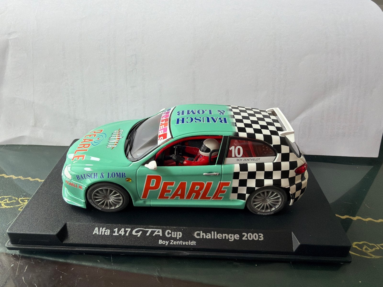 FLY Slotcar Alfa 147 GTA Cup Challenge 2003 - Uitstekend, Ophalen of Verzenden, Zo goed als nieuw, Auto