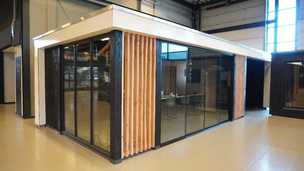 Trendhout Buitenverblijf Verona 915x400 cm, Tuin en Terras, Overkappingen, Ophalen, Zo goed als nieuw, Overige typen