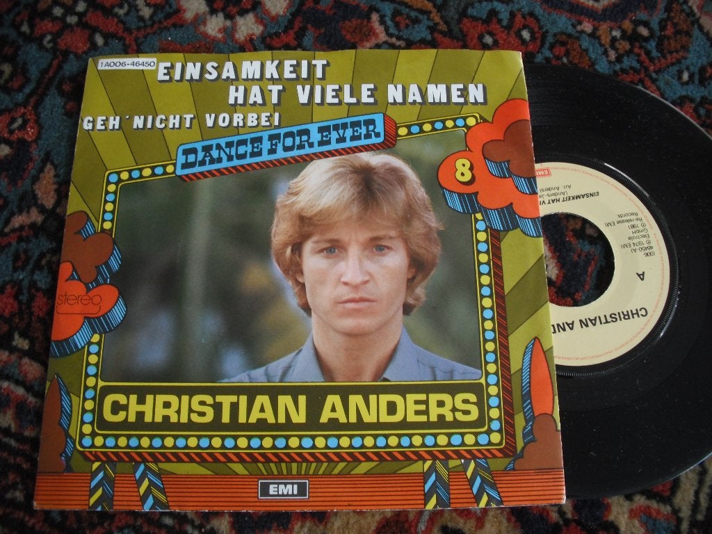 Christian Anders - Geh' Nicht Vorbei., Cd's en Dvd's, Ophalen of Verzenden, Zo goed als nieuw, Pop