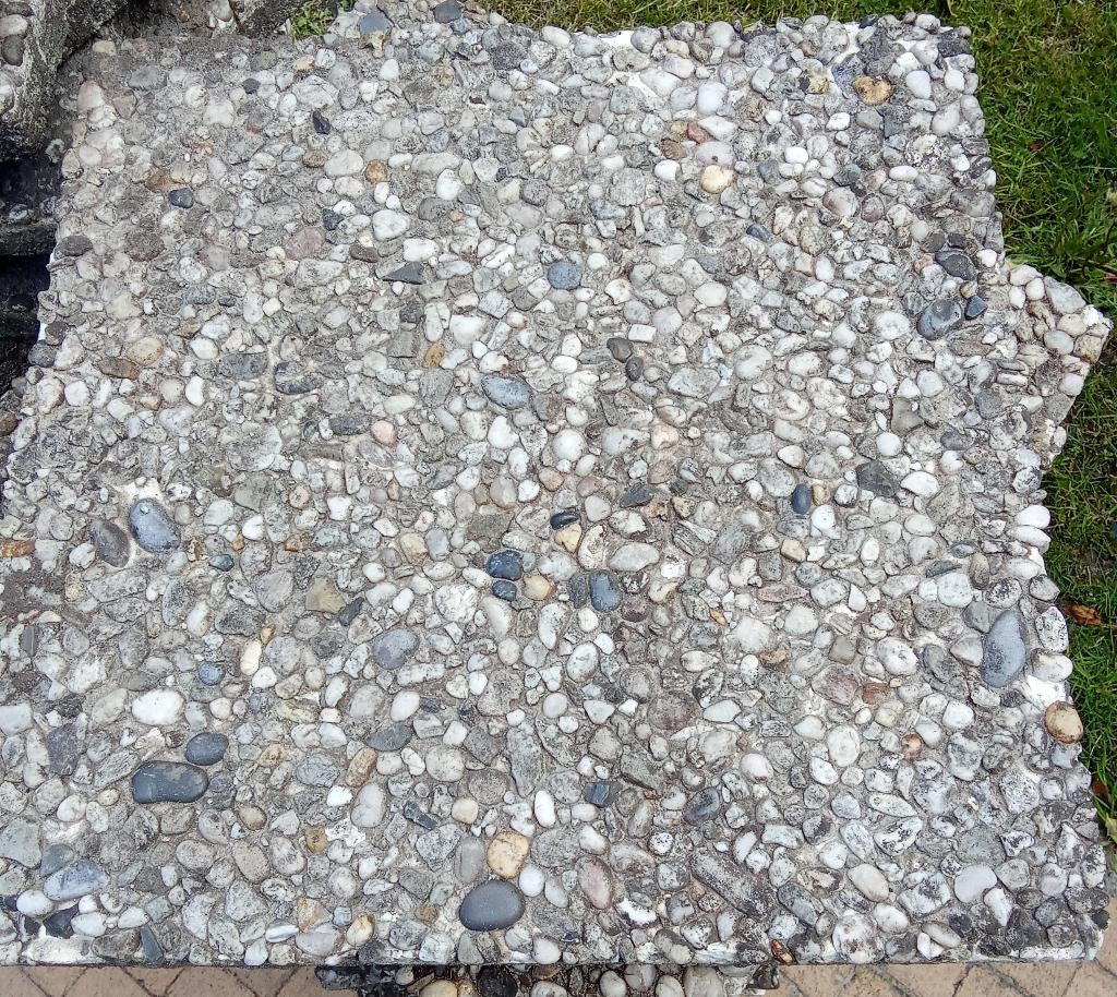 grindtegels, Tuin en Terras, Ophalen, Gebruikt, 5 tot 10 m², Beton