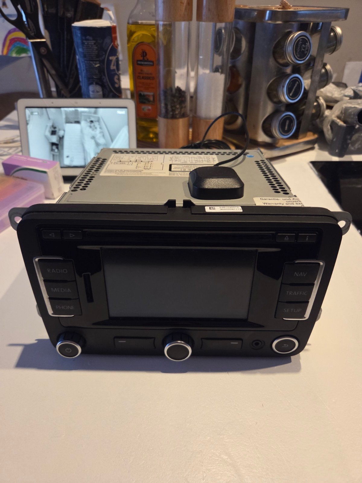 SEAT RNS 315 Navigatiesysteem met GPS-antenne en SD-kaart, Auto diversen, Ophalen of Verzenden
