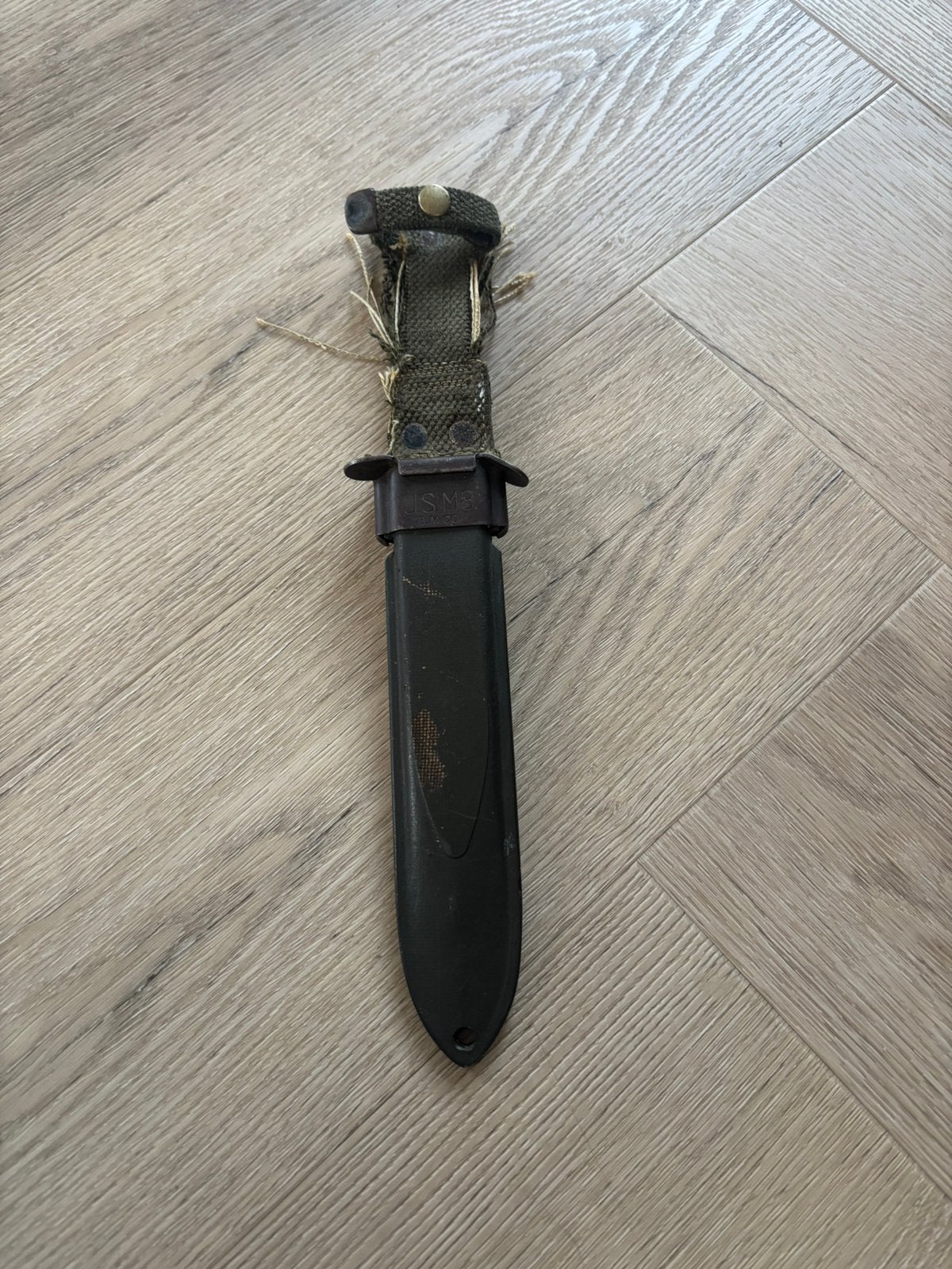 Us ww2 m8 scabbard, Verzenden, Landmacht, Amerika, Kleding of Schoenen