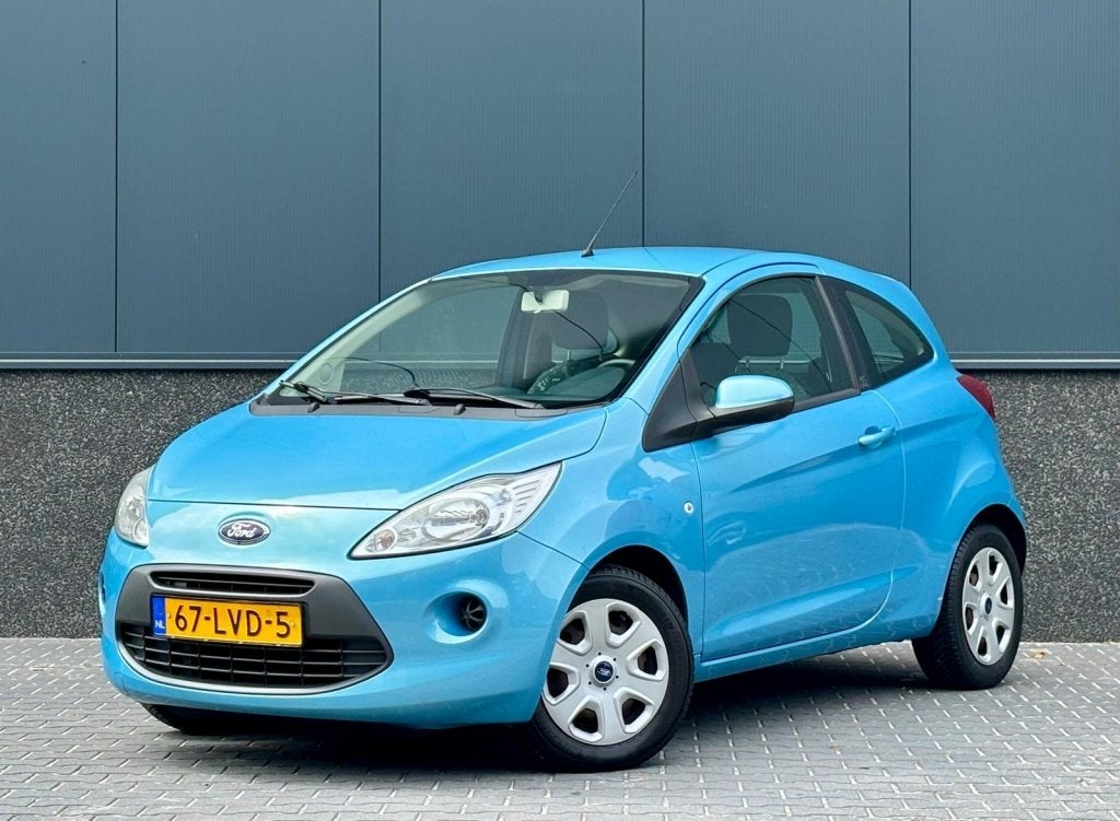 Ford Ka 1.2 Cool&Sound Airco | NAP | Nieuwe APK (bj 2010), Auto's, Voorwielaandrijving, Gebruikt, 1242 cc, 4 cilinders