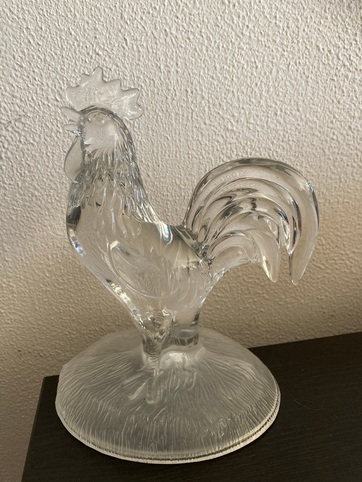 Vintage Loodkristallen Haan 24% Cristal d’Arques 18cm, Antiek en Kunst, Ophalen of Verzenden