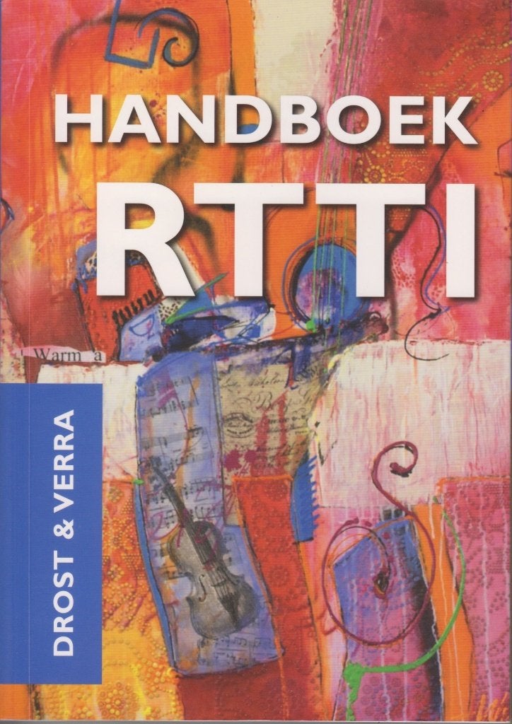 Handboek RTTI Docentenhandboek - Drost en Verra 8e druk ZGAN, Niet van toepassing, Ophalen of Verzenden, Zo goed als nieuw, Alpha