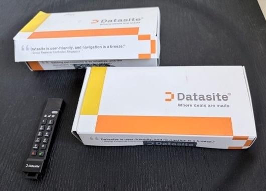 Datasite USB flash-drive (Apricorn), Computers en Software, USB Sticks, Ophalen of Verzenden, Nieuw, Datasite, 8 GB