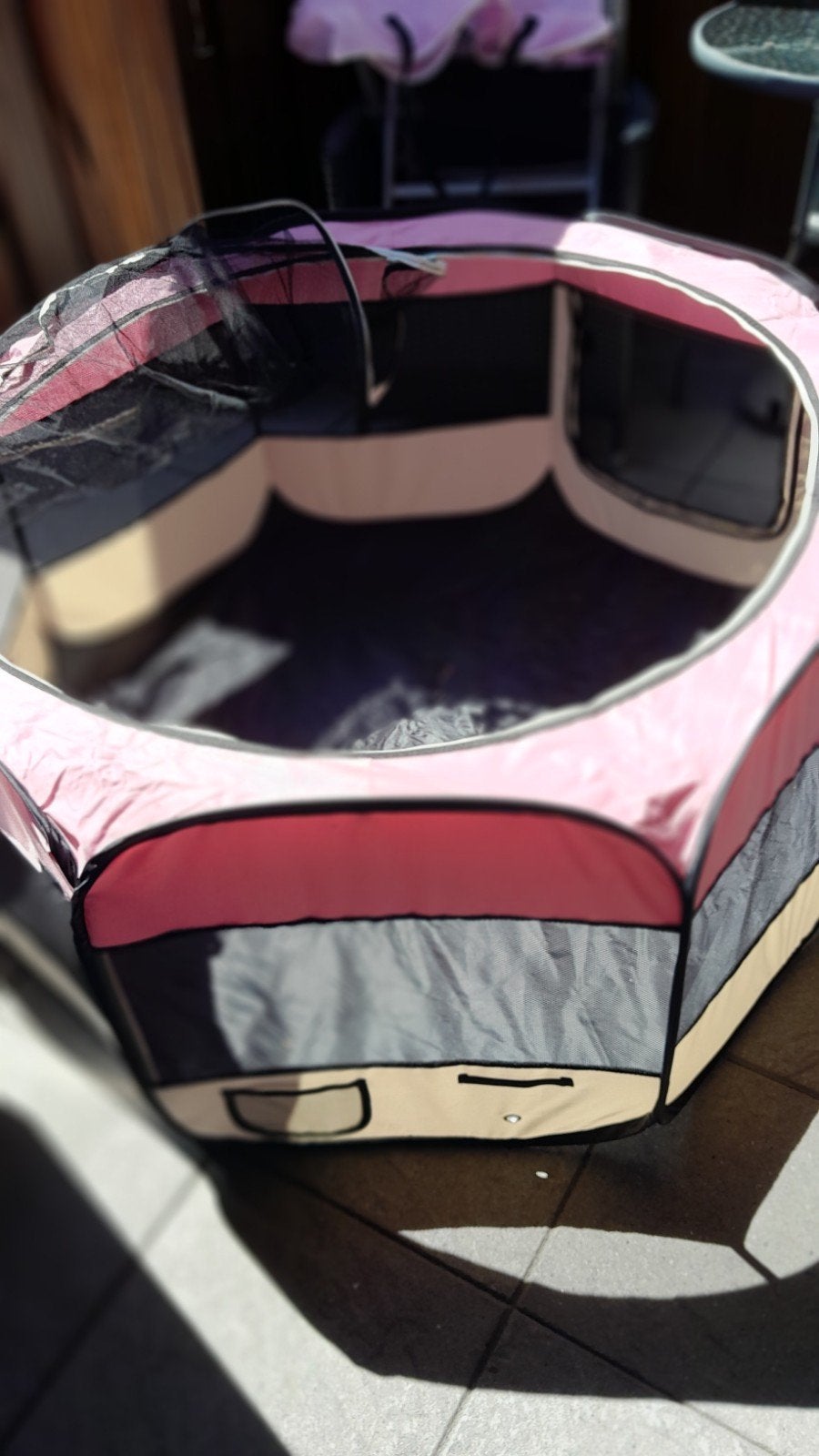Puppy/ kittenbench140 bij 140., Dieren en Toebehoren, Hondenbenches, Ophalen, Zo goed als nieuw