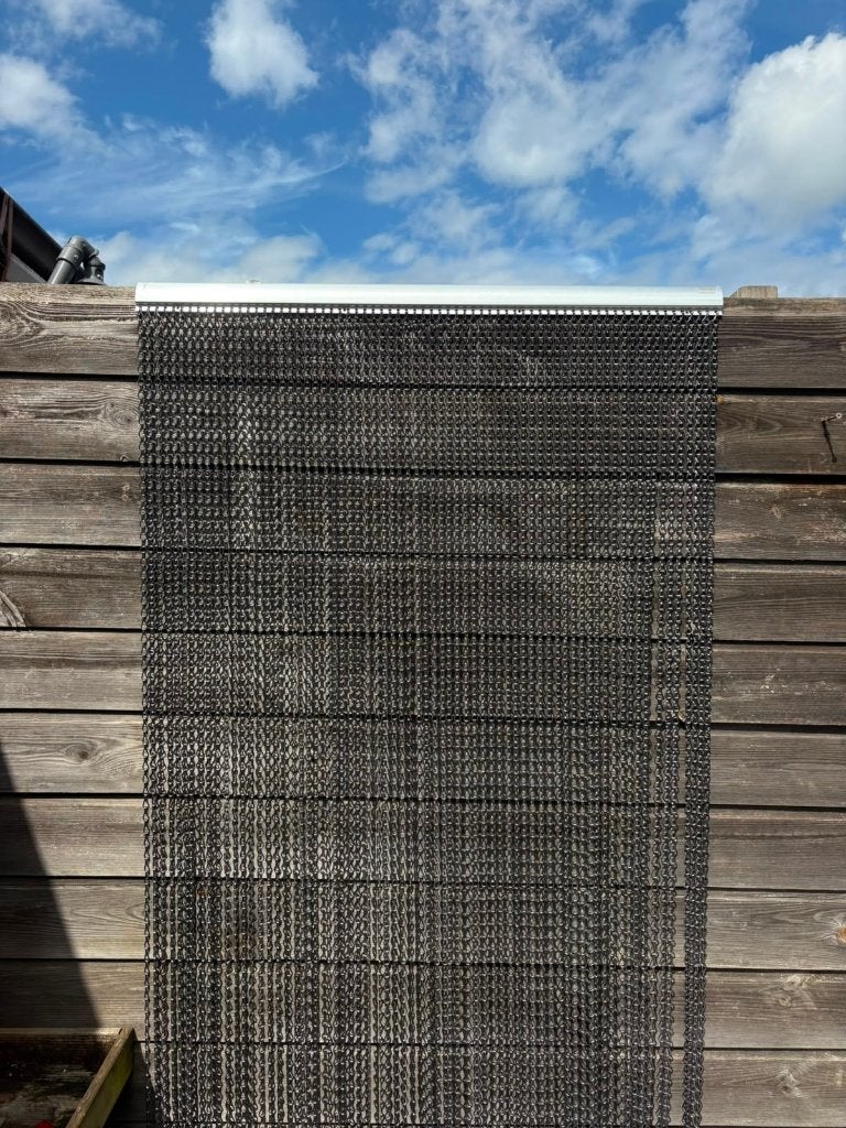DEGOR Aluminium vliegengordijn antraciet, Ophalen, Zo goed als nieuw