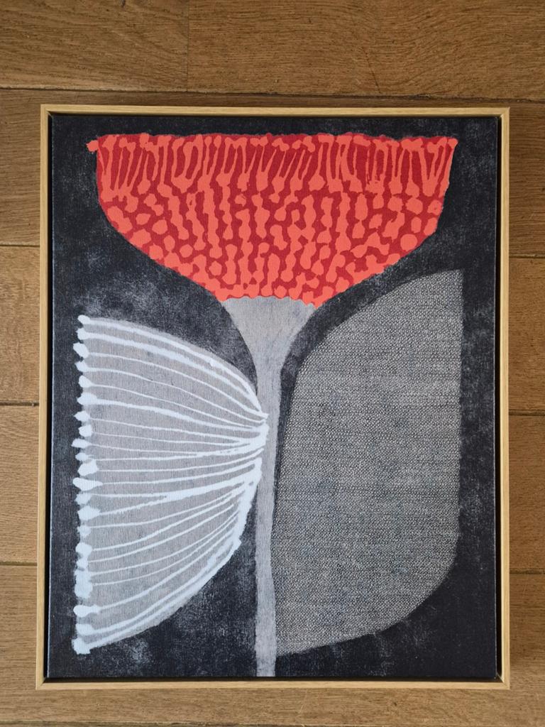 Ikea blodflader schilderij - kunstwerk - print, Ophalen of Verzenden