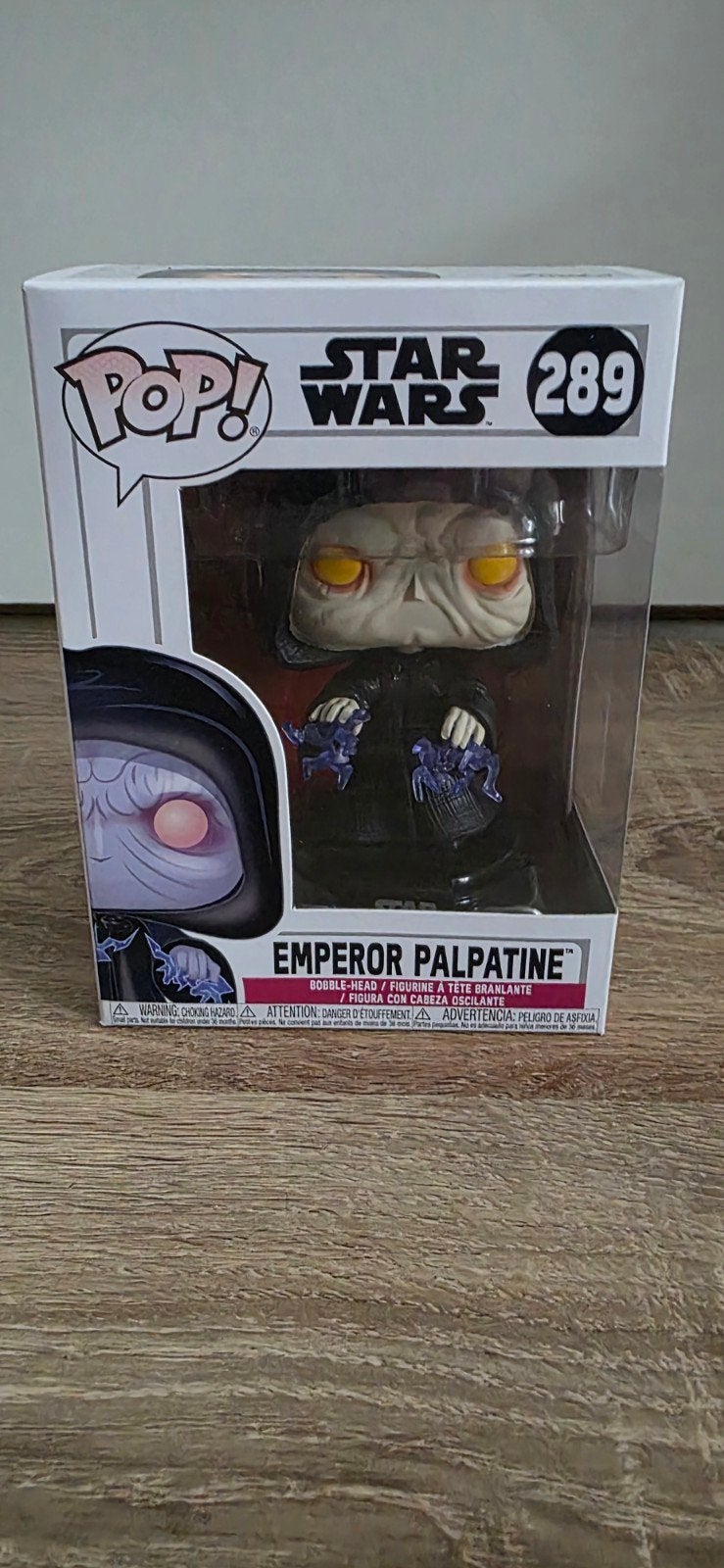 Funko Pop! Star Wars: Emperor Palpatine #289, Ophalen of Verzenden, Zo goed als nieuw