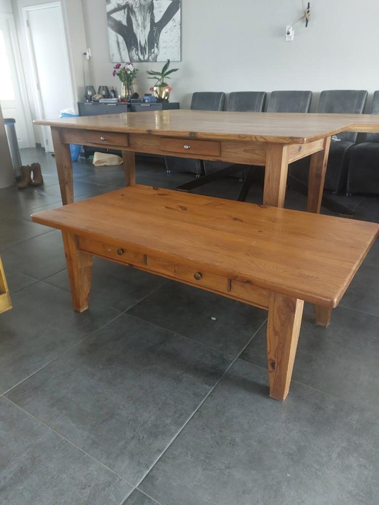 Salontafel, Ophalen, Gebruikt, 100 tot 150 cm, 50 tot 100 cm