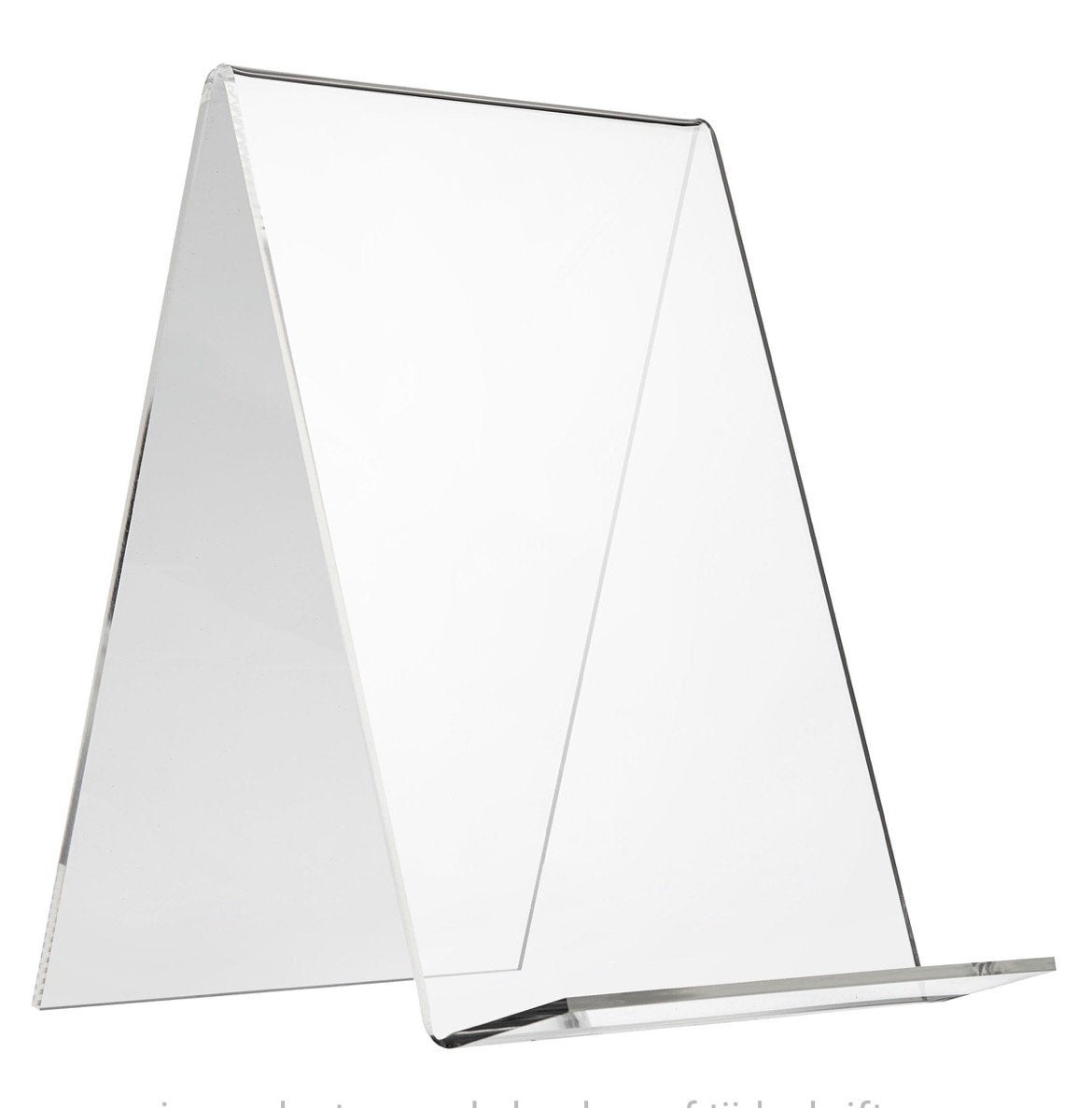 Plexiglas displaystandaard boek, kaart, menu, foto ed. (5x), Ophalen of Verzenden, Zo goed als nieuw