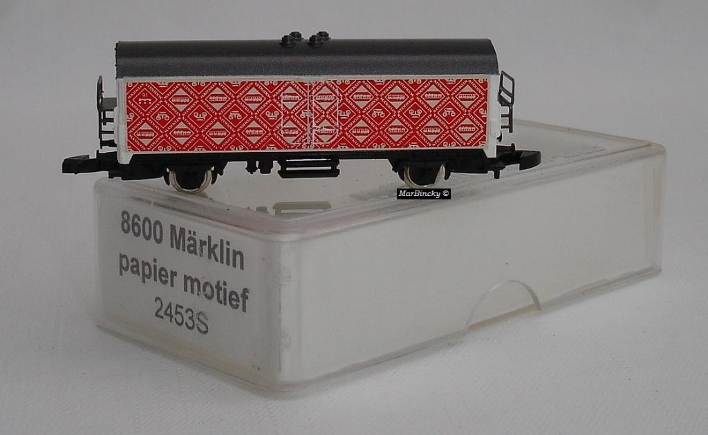 Märklin Z 8600 Oud Papier Märklin Logo Koelwagen !, Gelijkstroom, Wagon, Ophalen of Verzenden, Zo goed als nieuw