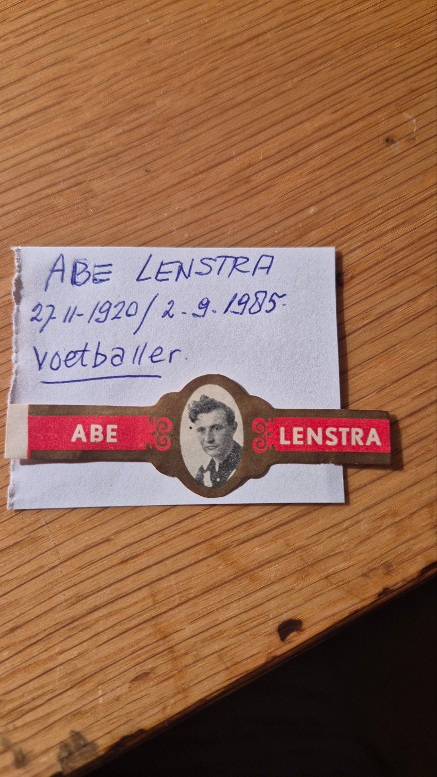 Sigarenbanden, Ophalen, Zo goed als nieuw, Sigarenbandjes